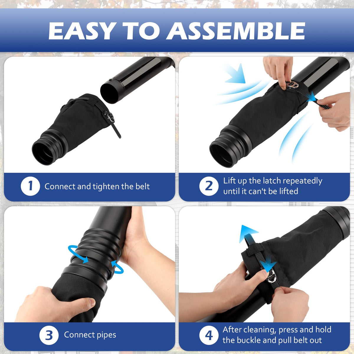 Universal Gutter Cleaning Tools for Leaf Blowers C880675
