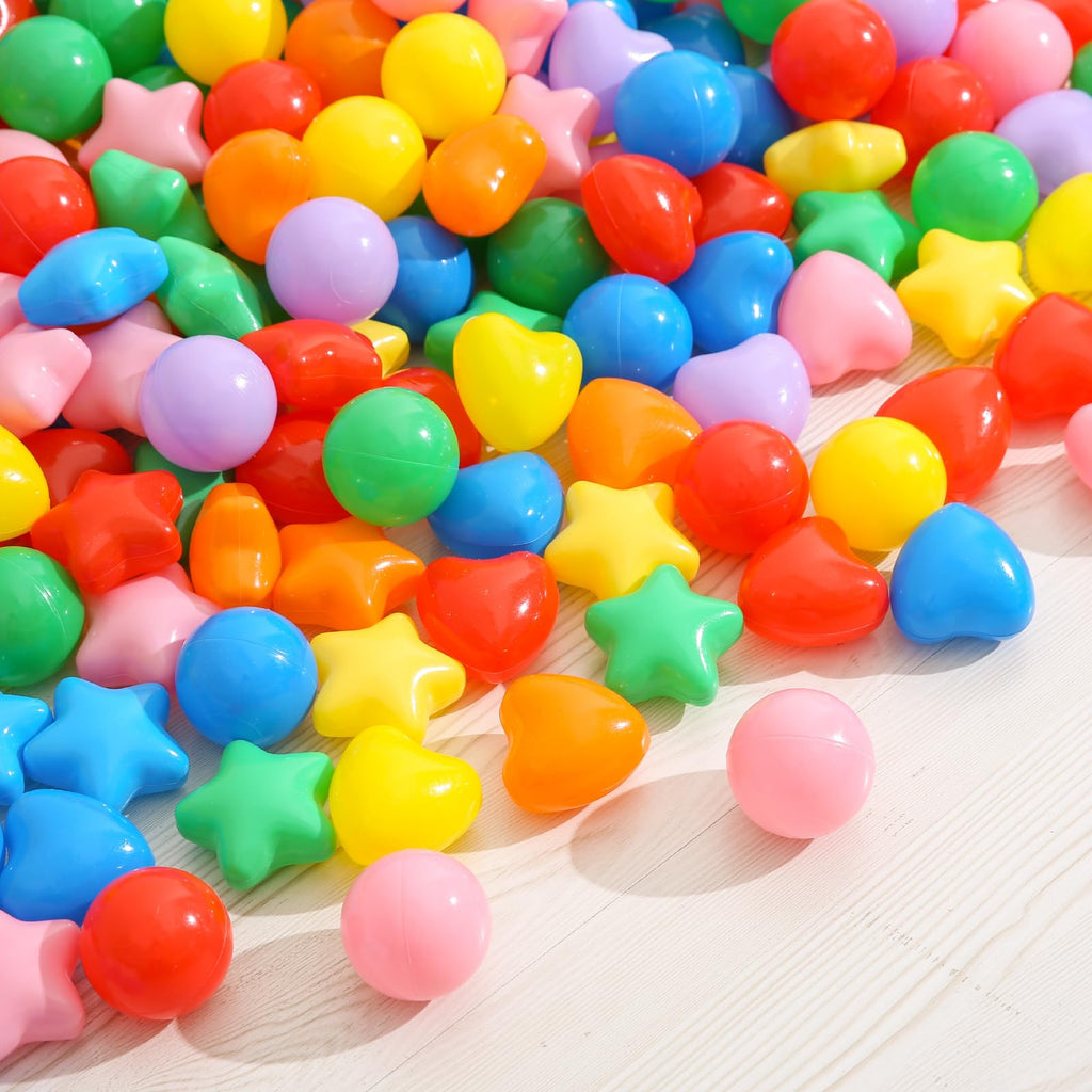 100 200 500 Plastic Balls for Toddlers Phthalate Free BPA Free Non-Toxic Crush Proof G4940