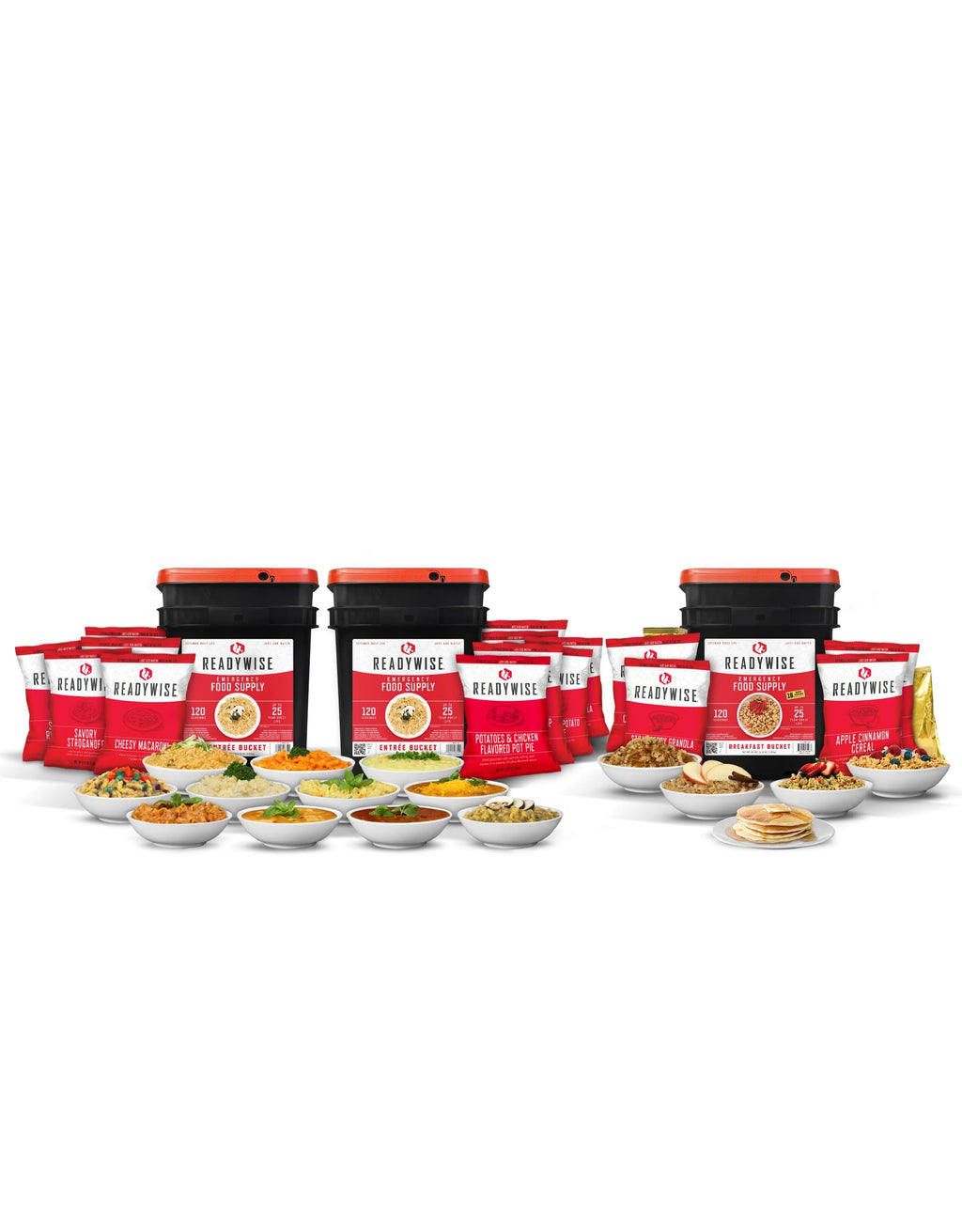 Emergency Food Freeze Dried 360 Servings T75033