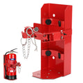 Heavy Duty Fire Extinguisher Brackets & Mounts Steel Red P54890