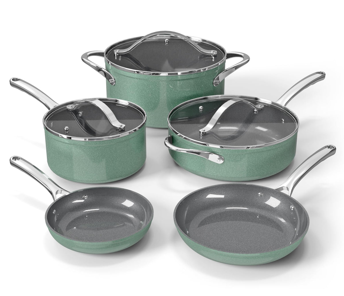 12-Piece Nonstick Ceramic Cookware Set G76169
