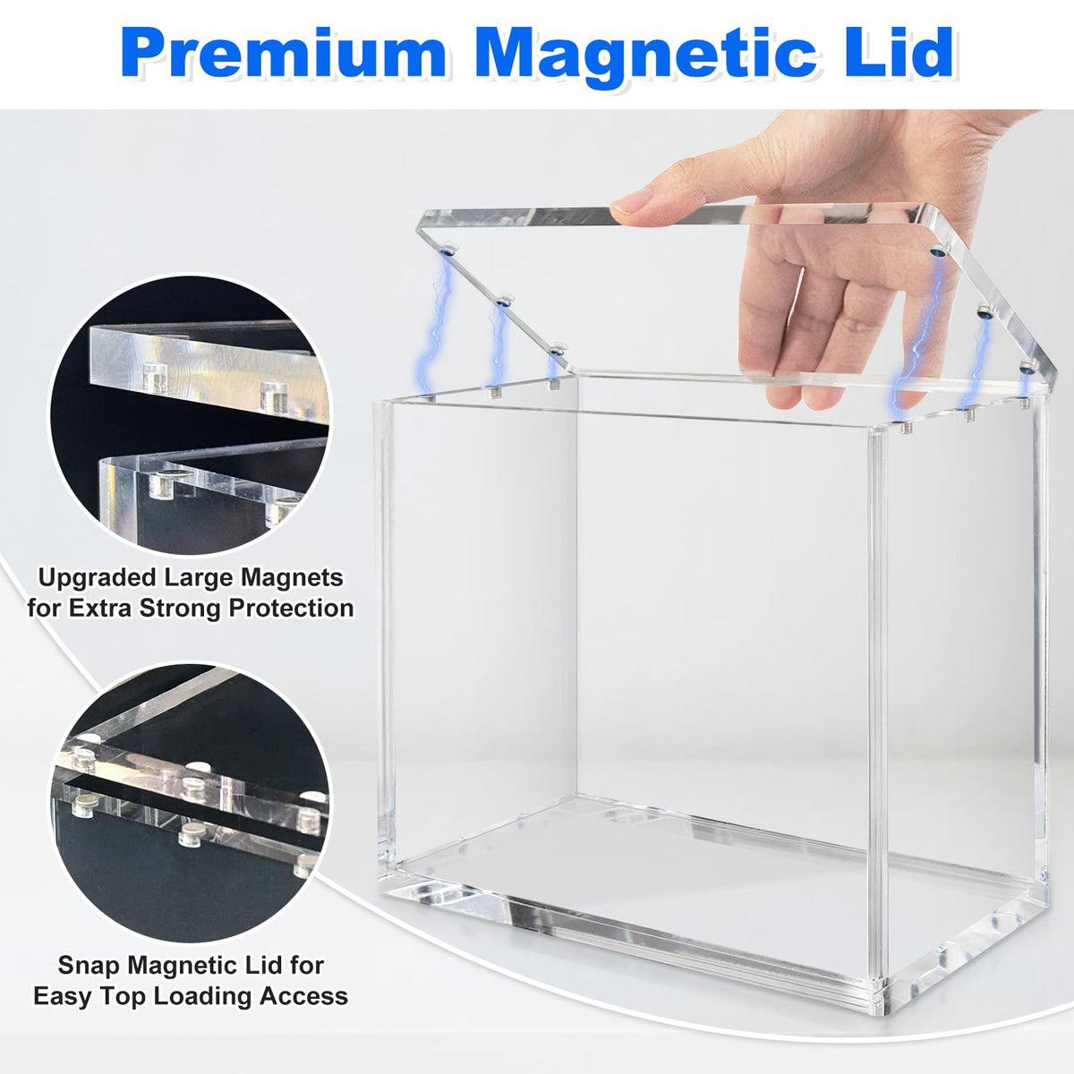 8mm Acrylic Display Case with Magnets R190434