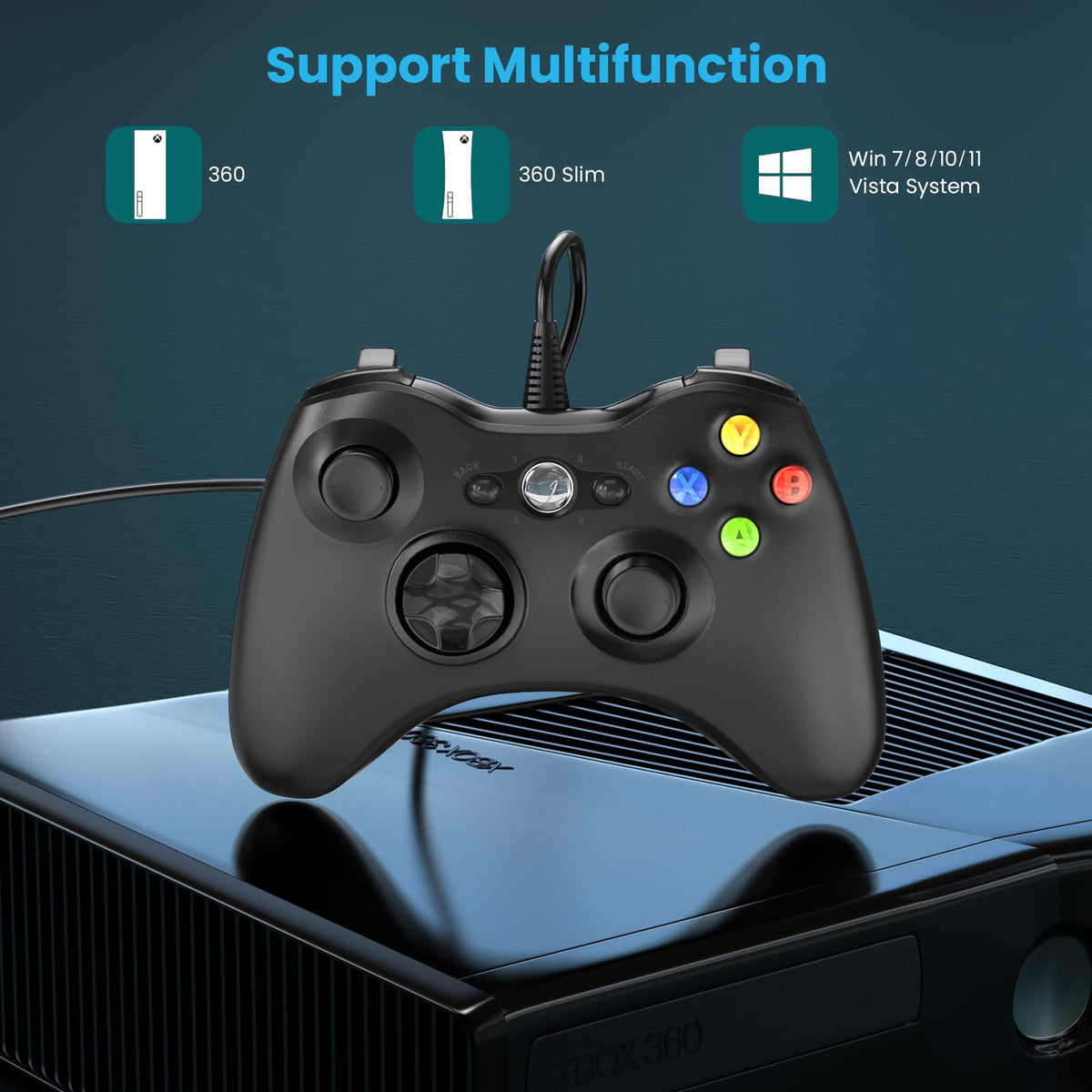 Wired Controller for Xbox 360 and PC E3254