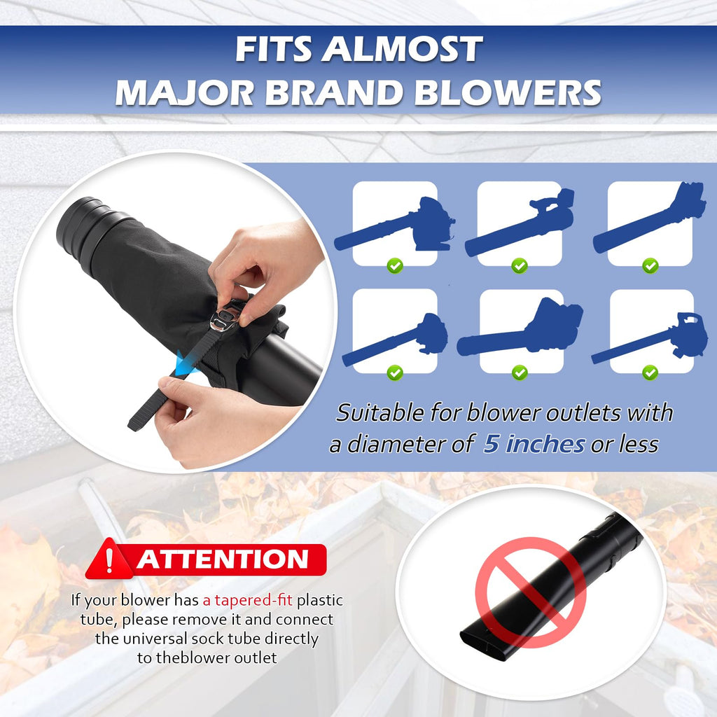 Universal Gutter Cleaning Tools for Leaf Blowers C880675