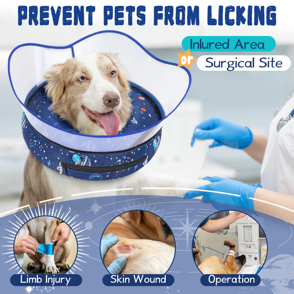 Inflatable Dog Cone Collar H833