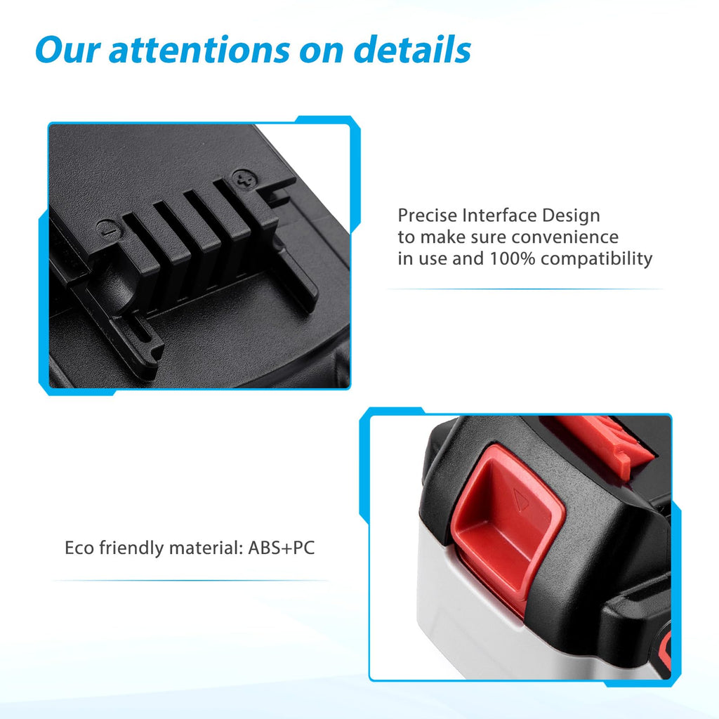 20V 6.0Ah Lithium Ion Replacement Battery D457187