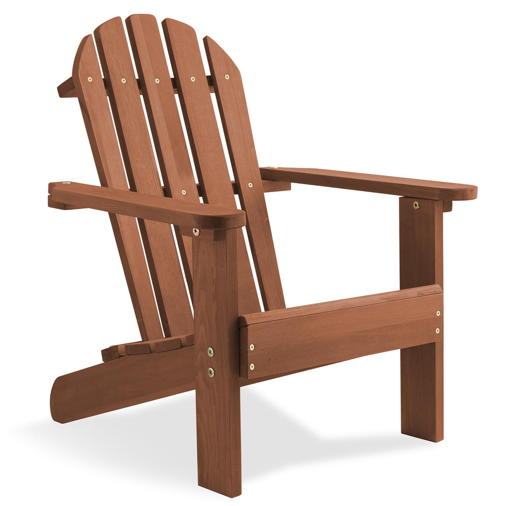 Espresso Cedar Wood Children's Adirondack Chair E221