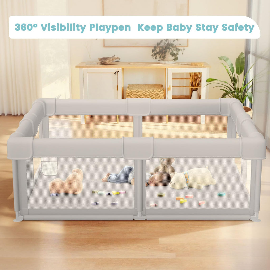 Baby Playpen with Gate W86777