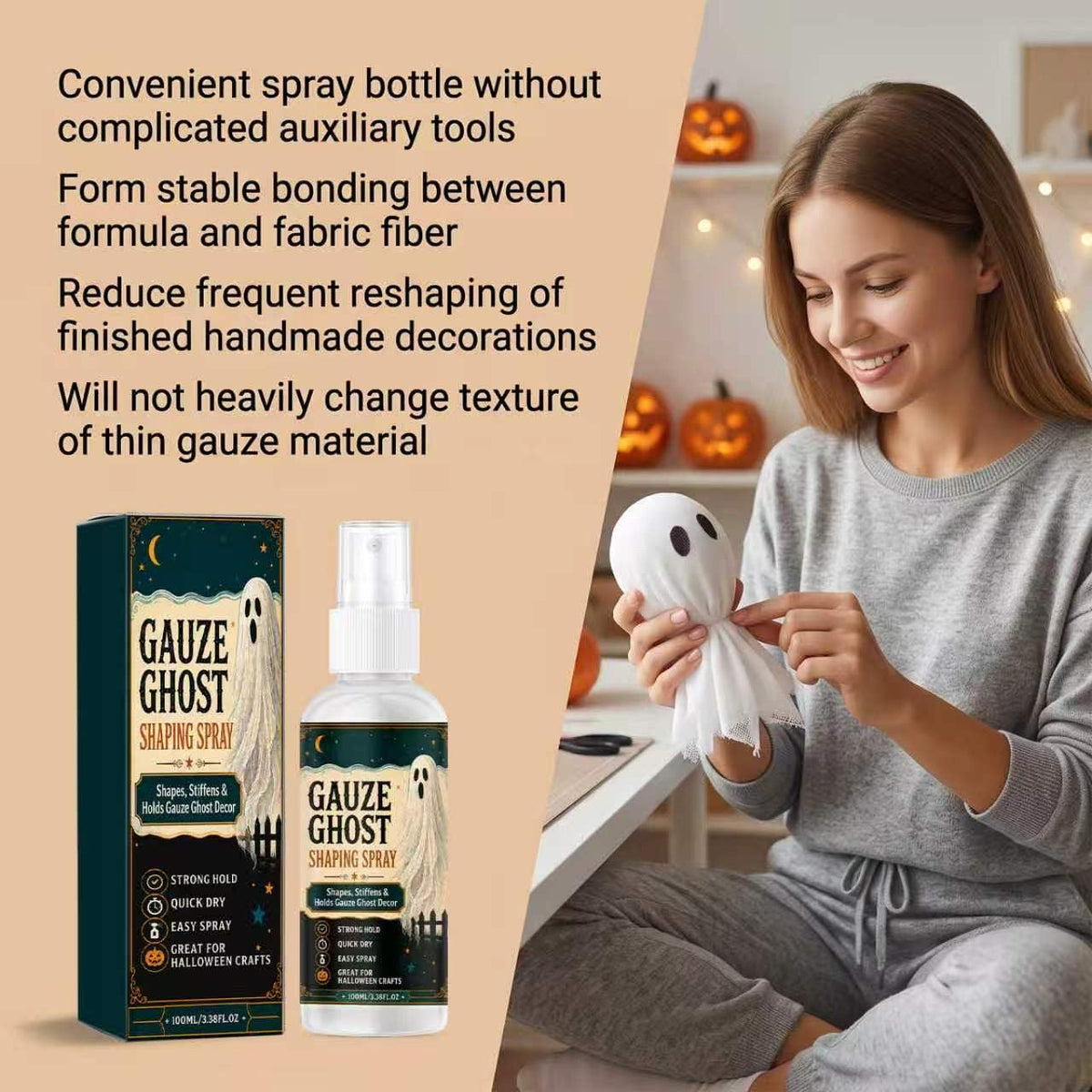 Fabric Stiffening Spray 100ml 6PCS S41199