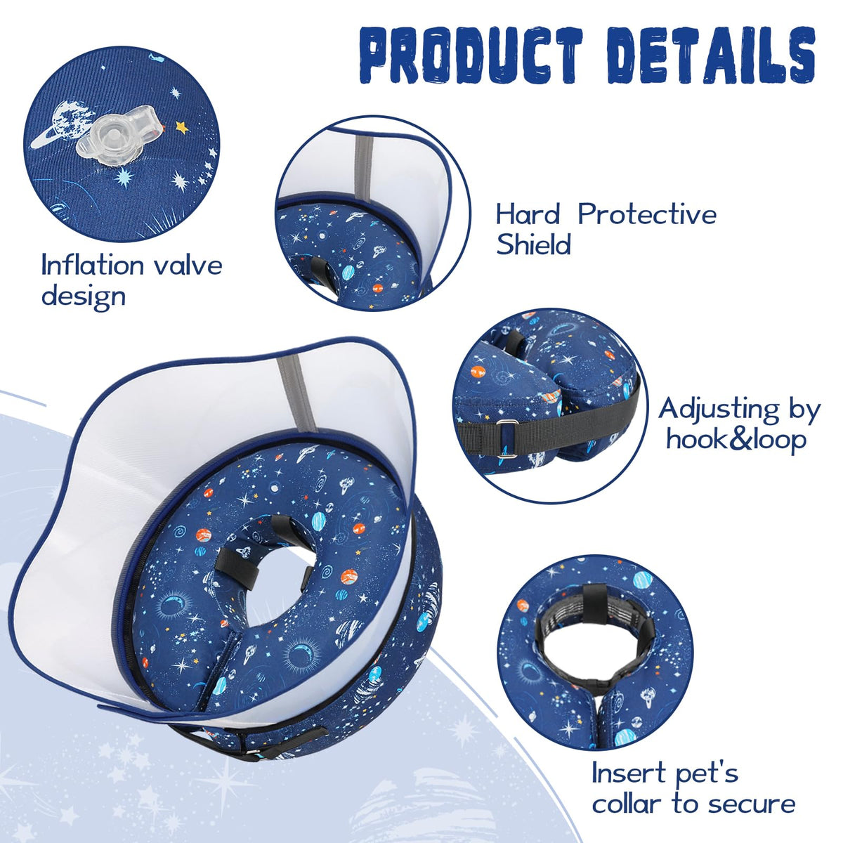 Inflatable Dog Cone Collar H833