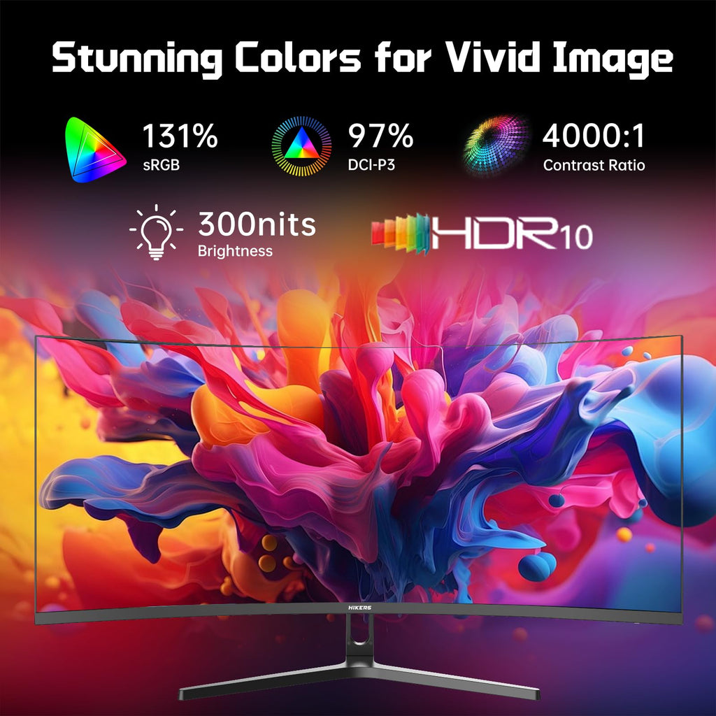 34 Inch Curved Gaming Monitor UWQHD 200Hz A367