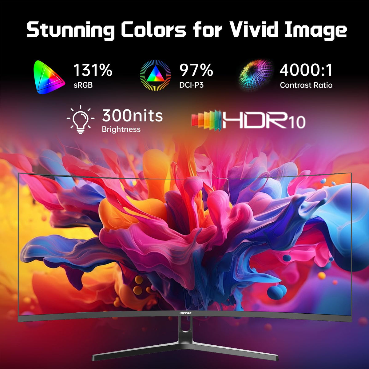 34 Inch Curved Gaming Monitor UWQHD 200Hz A367