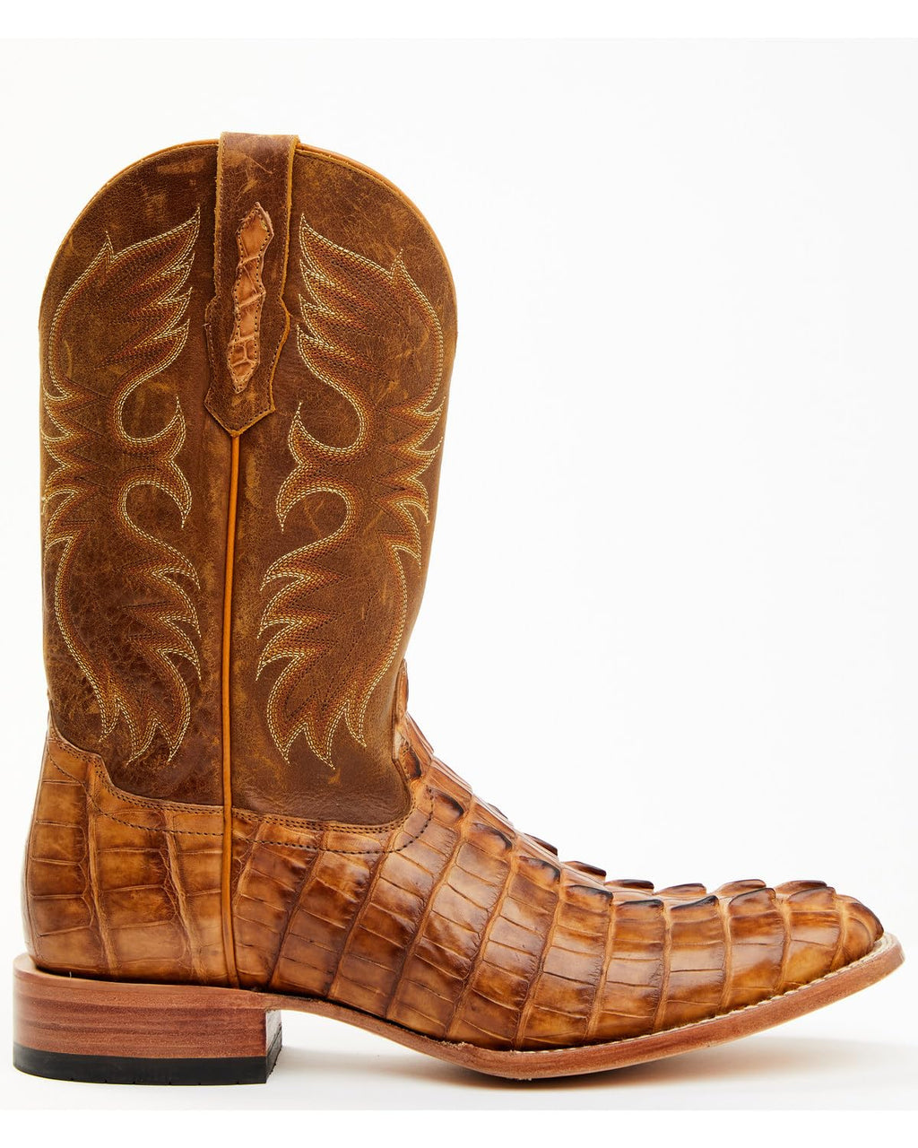 Caiman Cognac Western Boot O31488