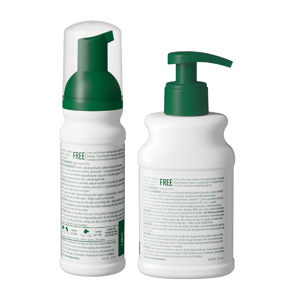 Dog Seboregulating Shampoo & Mousse Y439316