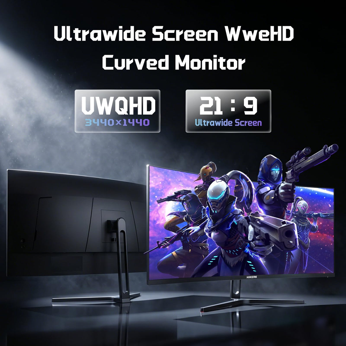 34 Inch Curved Gaming Monitor UWQHD 200Hz A367