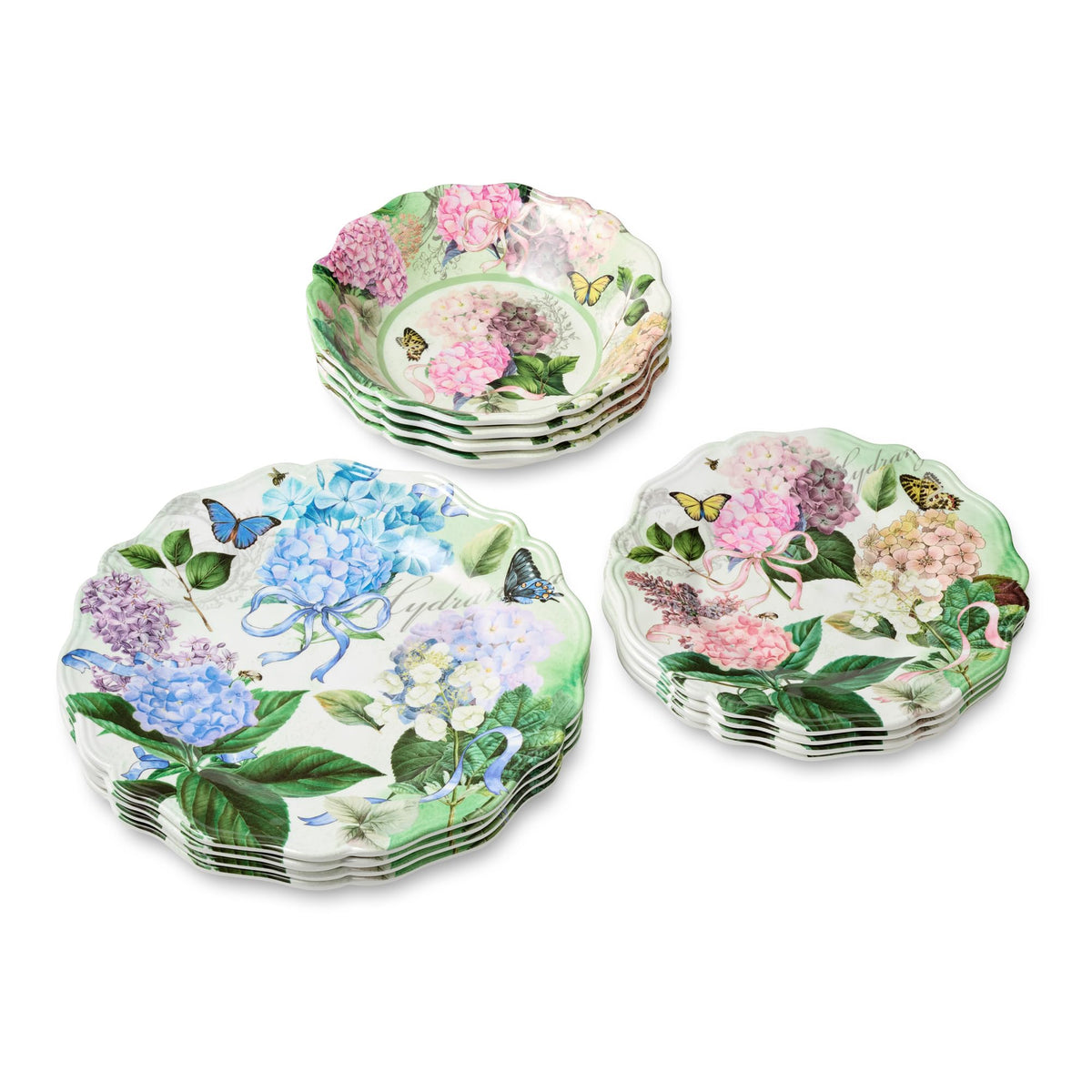Melamine 12-Piece Dinnerware Set Service for 4 C531472