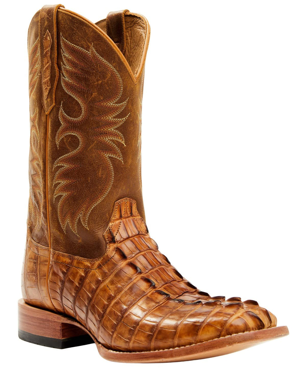 Caiman Cognac Western Boot O31488