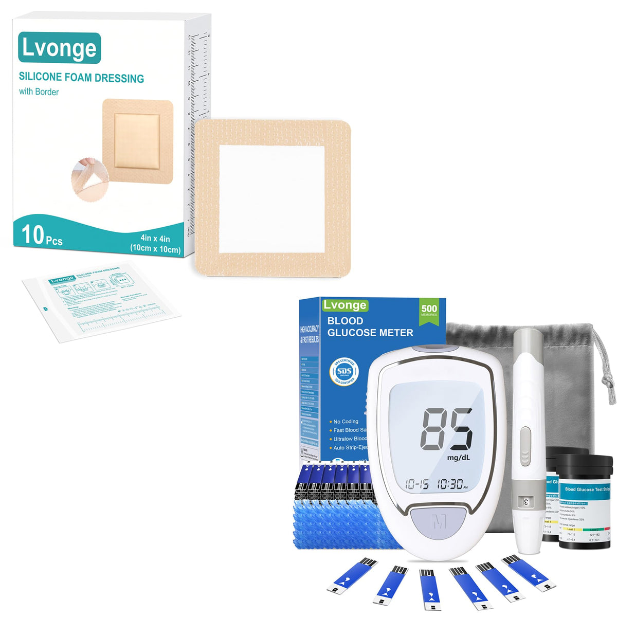 Blood Sugar Monitor Kit C2274