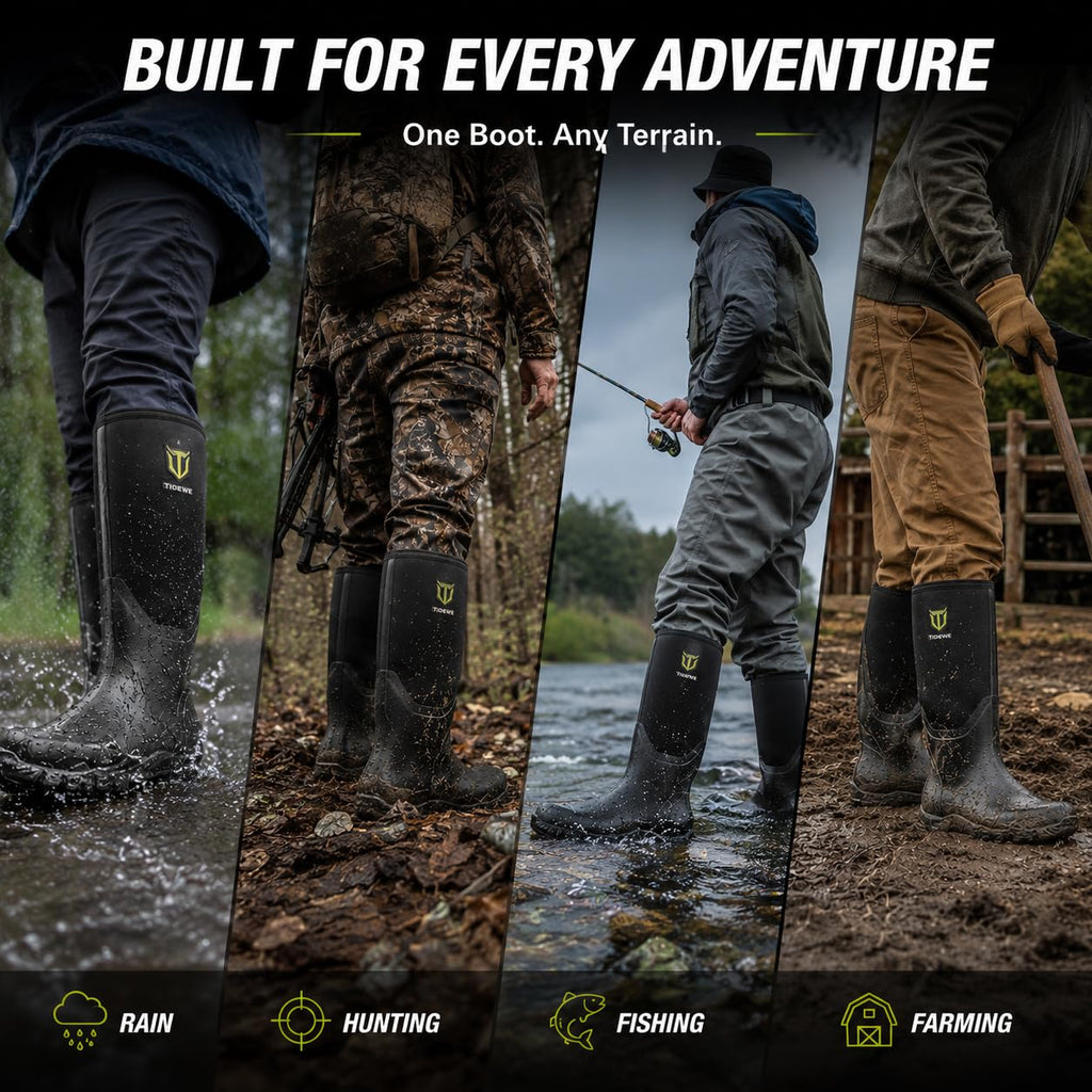 Rubber Boots with Steel Shank G85189