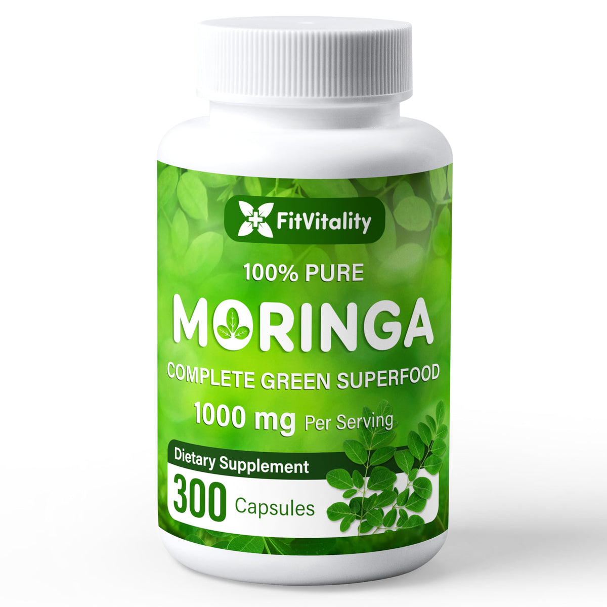 Moringa Capsules 300 Count Y664499