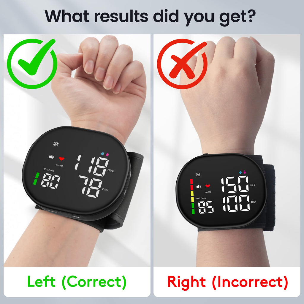 Wrist Blood Pressure Monitor Black Y9521