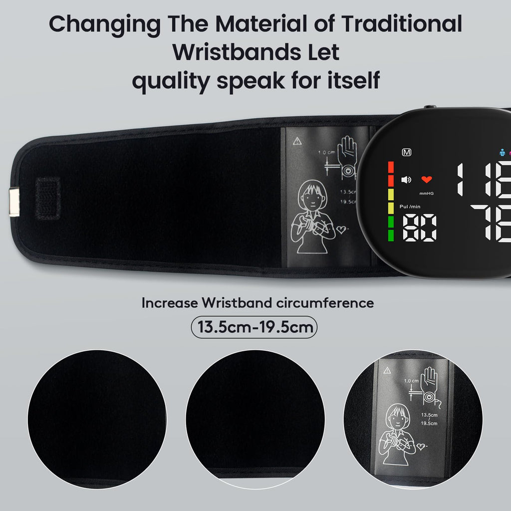 Wrist Blood Pressure Monitor Black Y9521