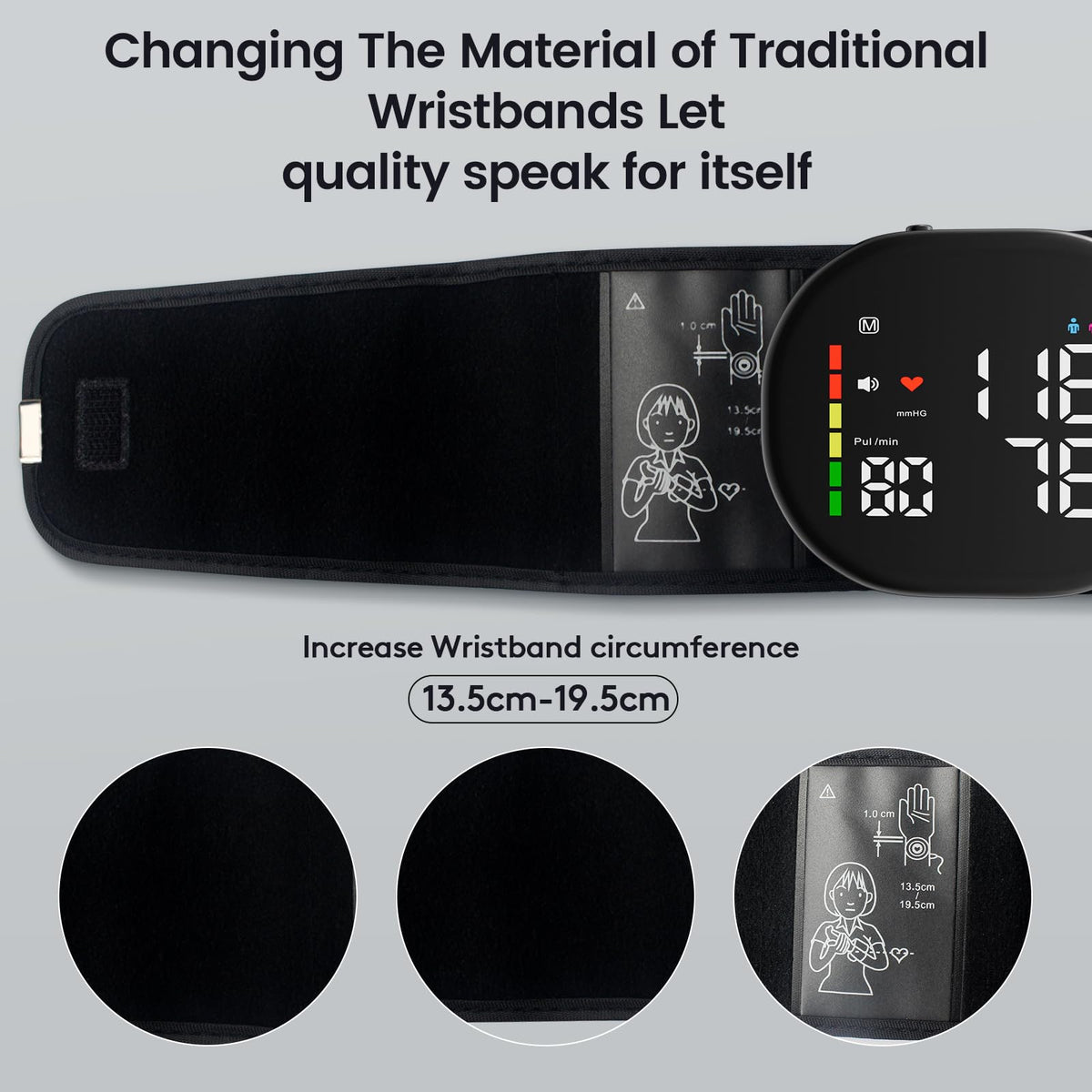 Wrist Blood Pressure Monitor Black Y9521