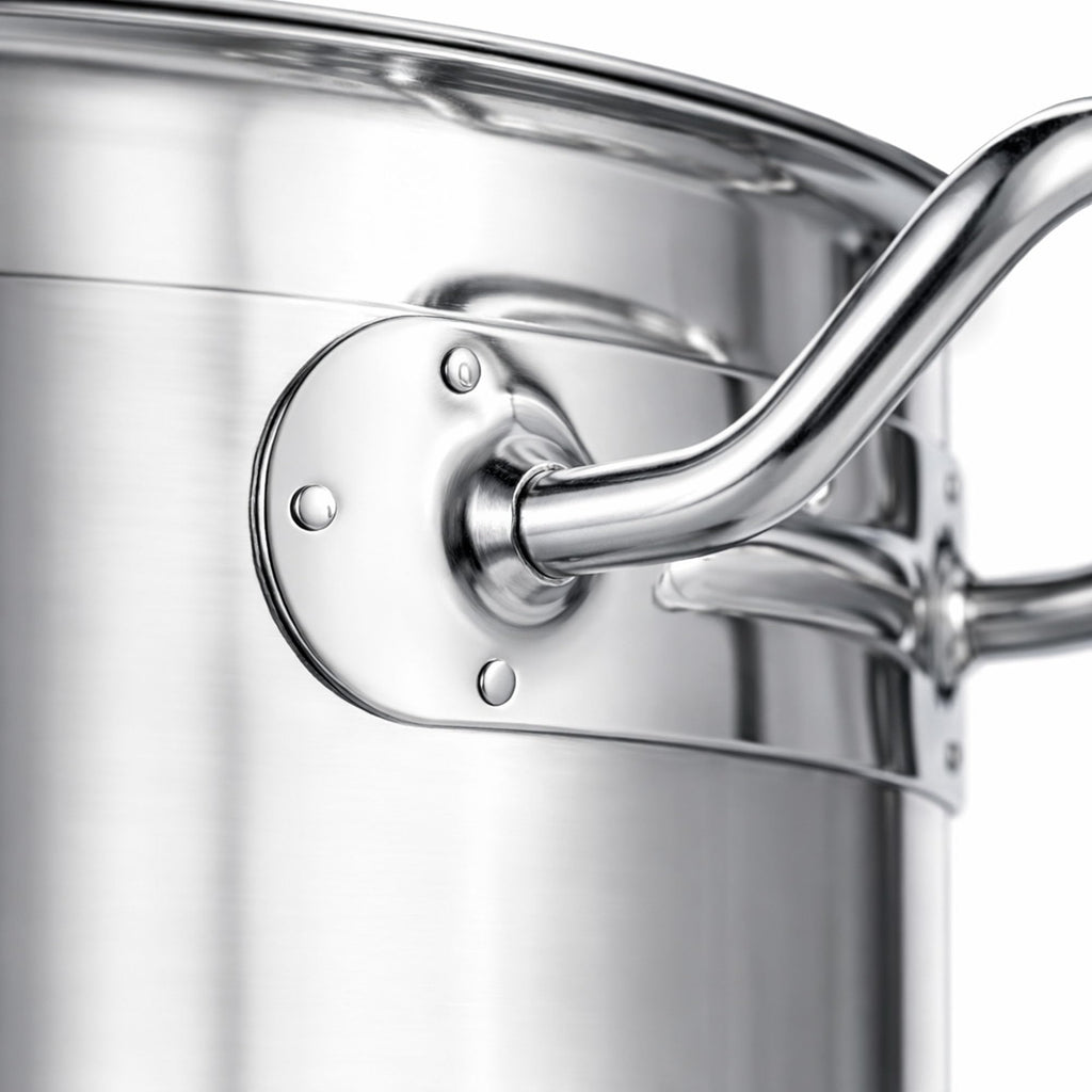 60 Qt Stainless Steel Stockpot with Lid A861828