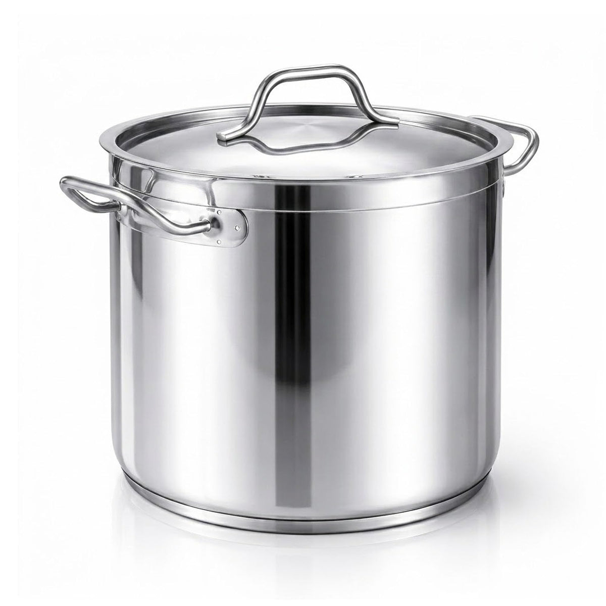 60 Qt Stainless Steel Stockpot with Lid A861828