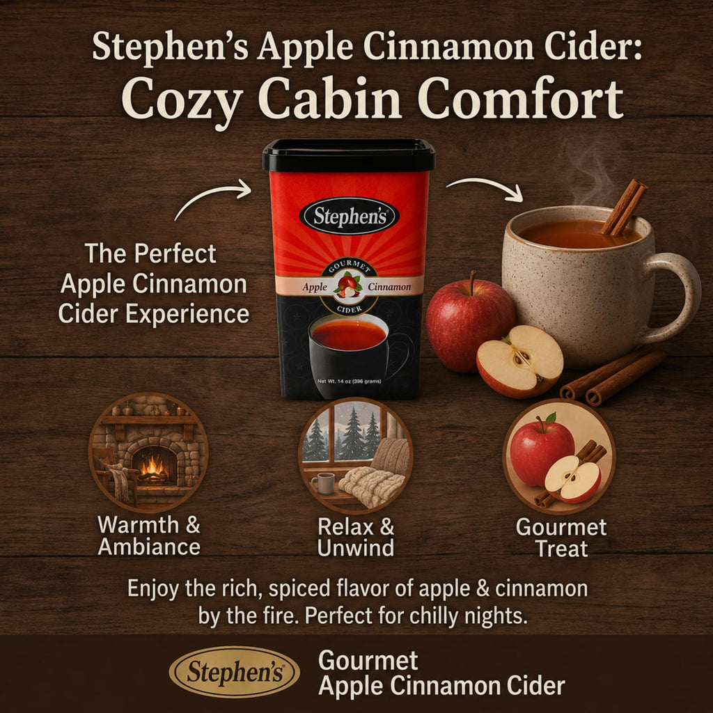 Apple Cinnamon Cider Mix 14 oz Pack of 6 C378