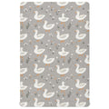 Soft Breathable Microfiber Crib Sheet Fits Standard Size Crib Mattress K835