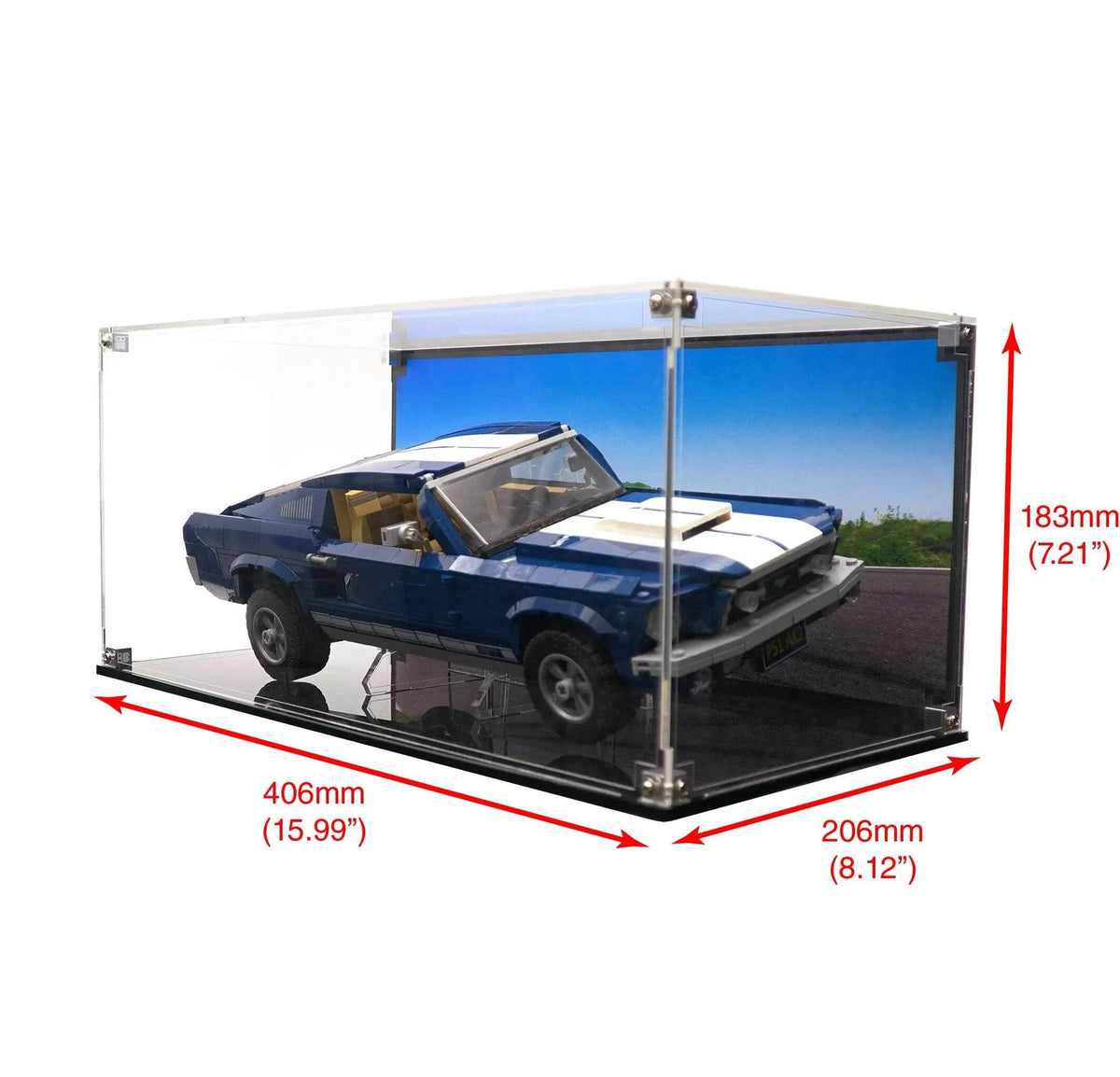 Clear Acrylic Display Case M74470