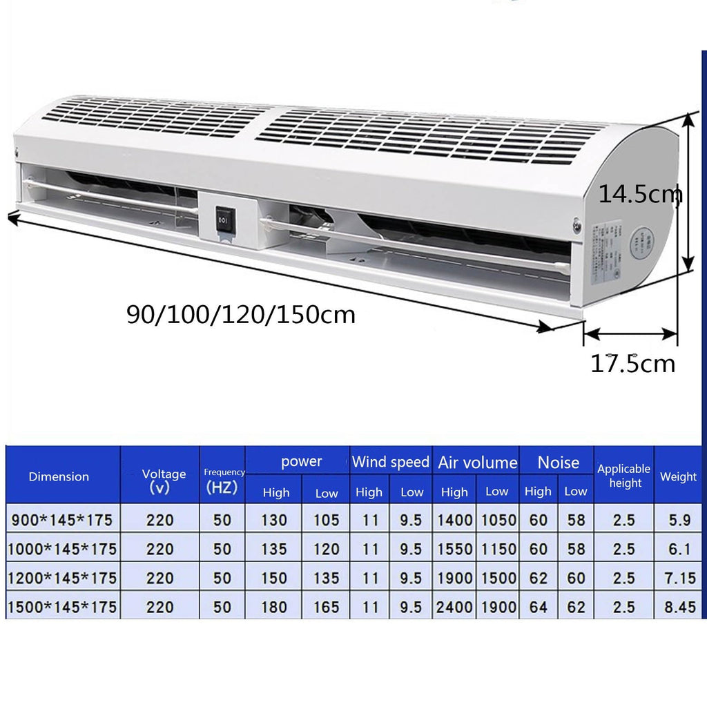 Silent Air Curtain Y4972