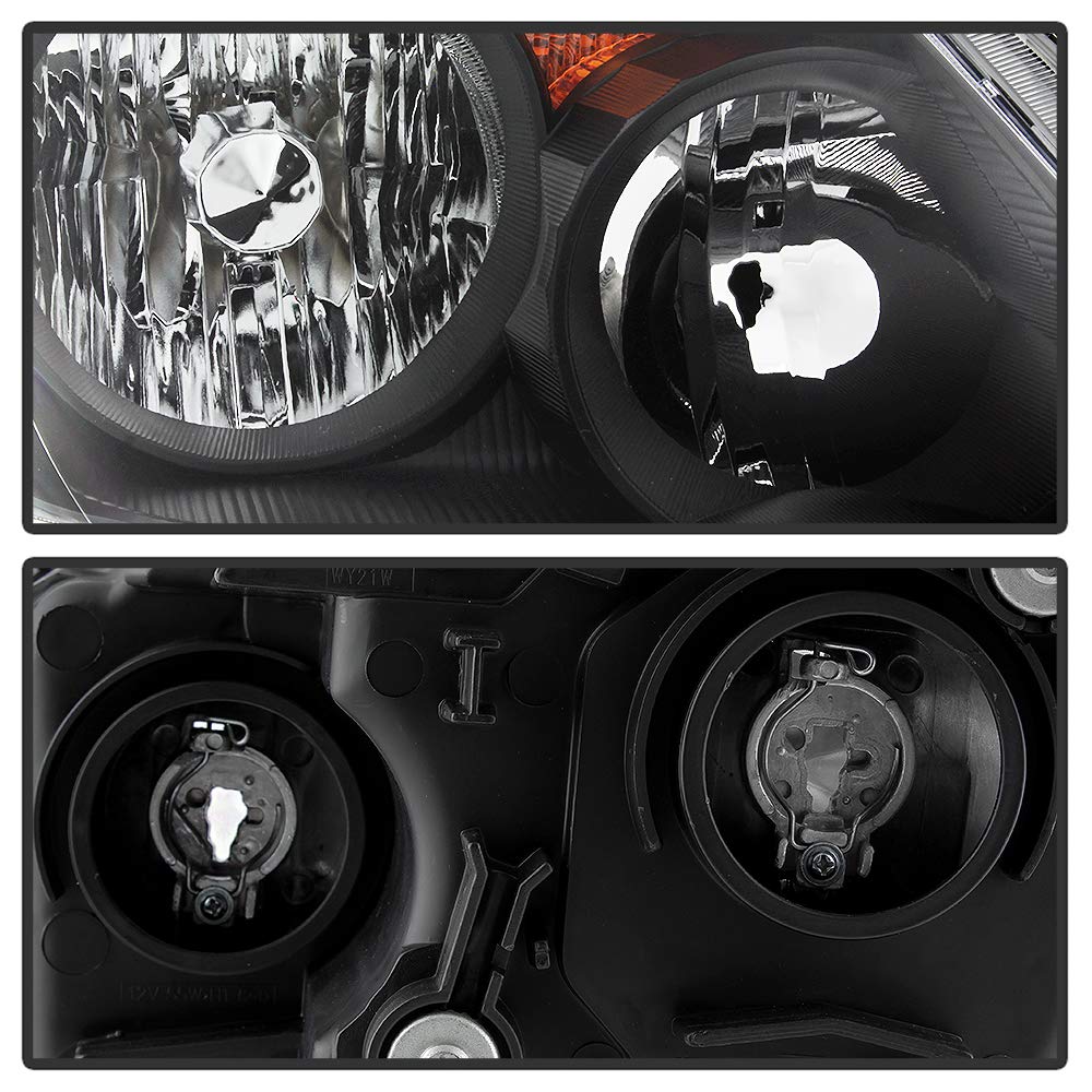 Black Headlights Replacement Pair Set H79904