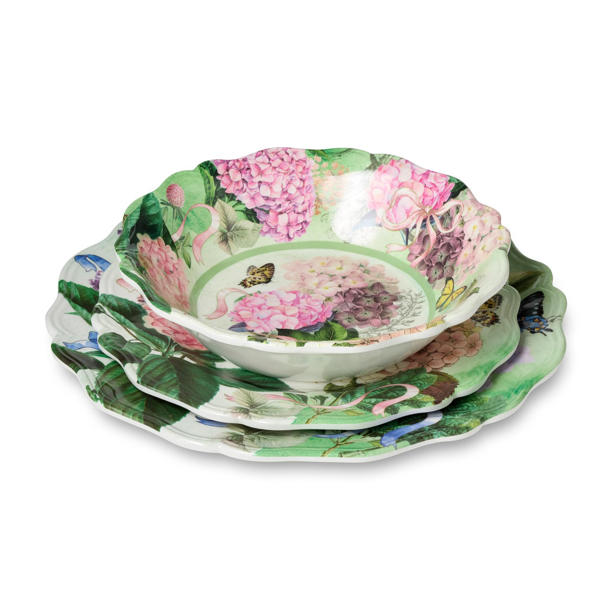 Melamine 12-Piece Dinnerware Set Service for 4 C531472