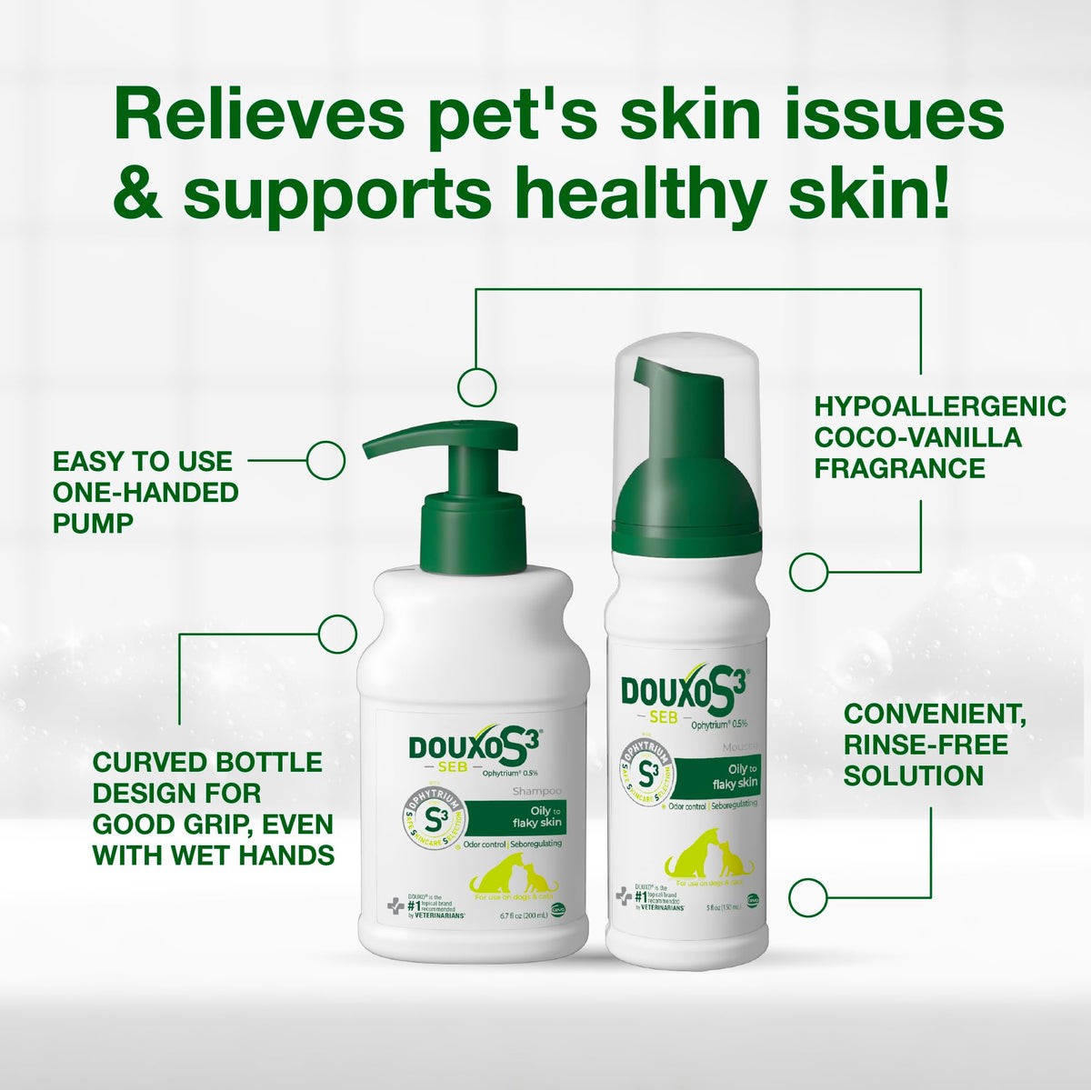 Dog Seboregulating Shampoo & Mousse Y439316
