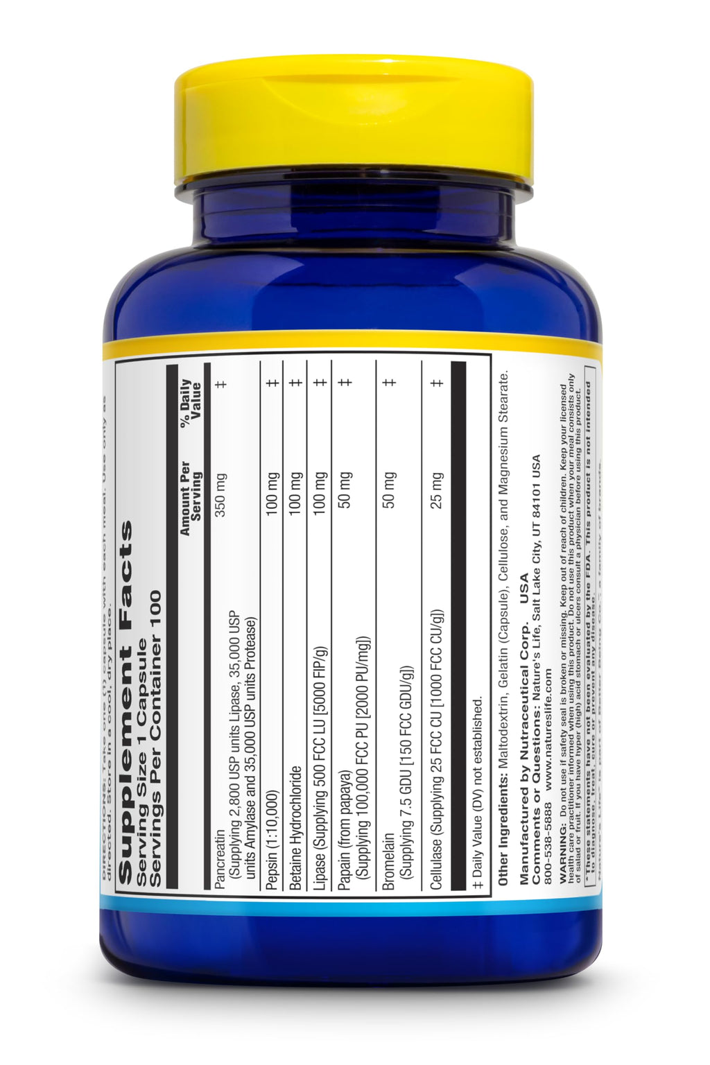Enzyme Aid Digest Cap 100 ct S1762
