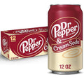 Dr Pepper and Cream Soda Zero 12 fl oz Cans 24 Count P65184