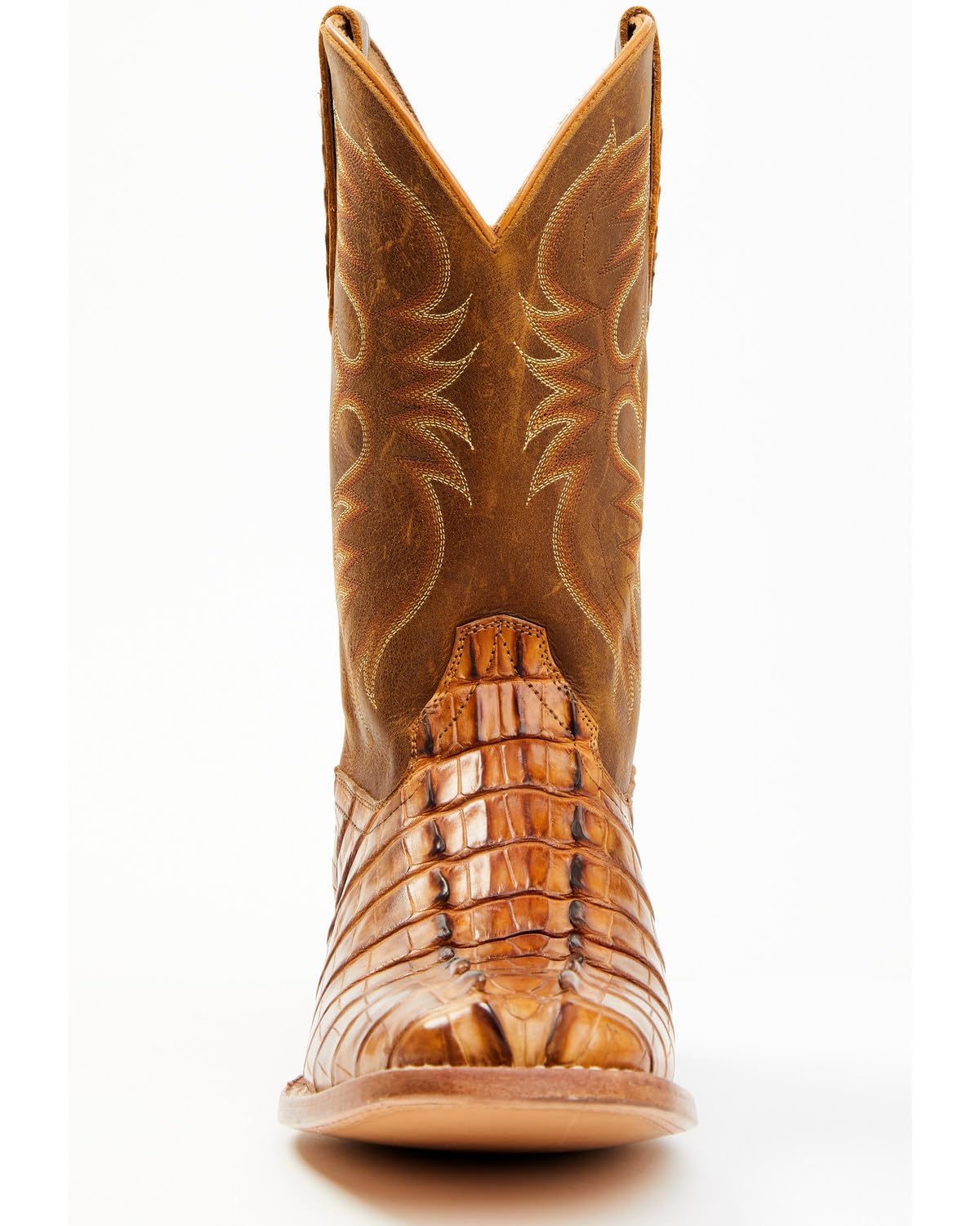 Caiman Cognac Western Boot O31488