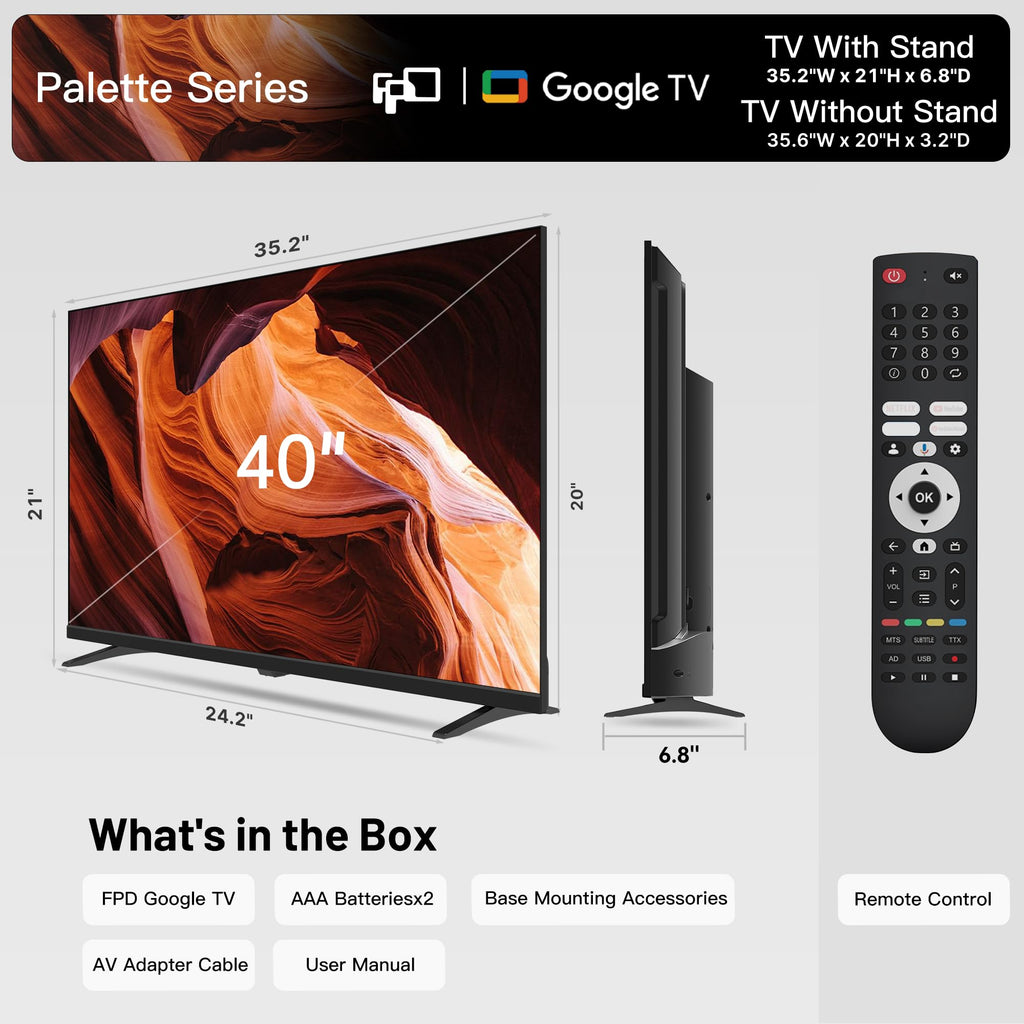 40-inch 1080p Full HD Smart TV I936527