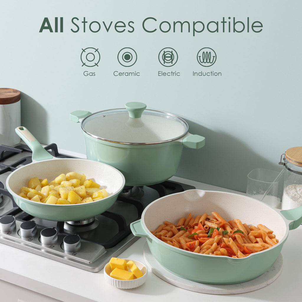 13-Piece Nonstick Ceramic Cookware Set P9075