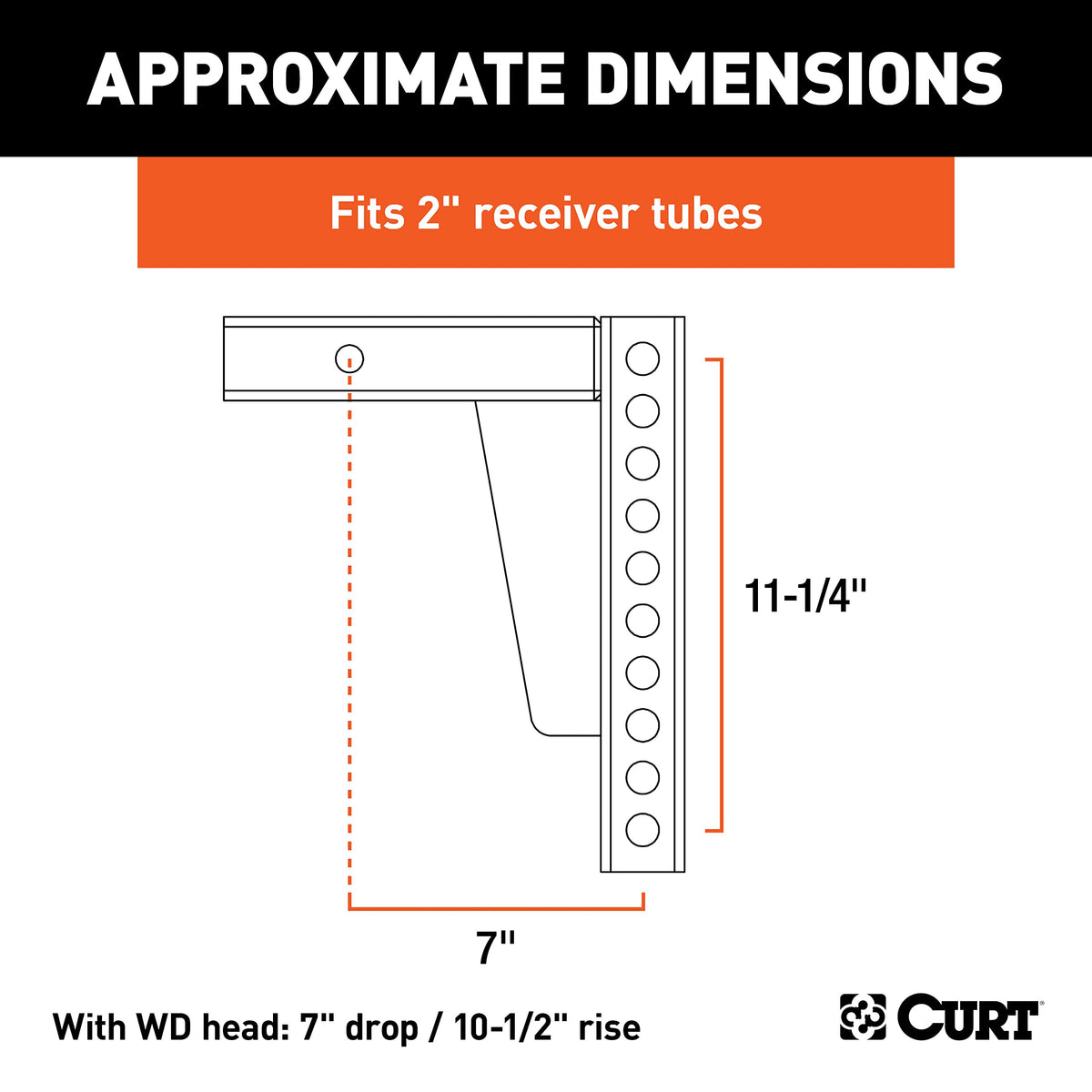 2" Weight Distribution Shank Q613403
