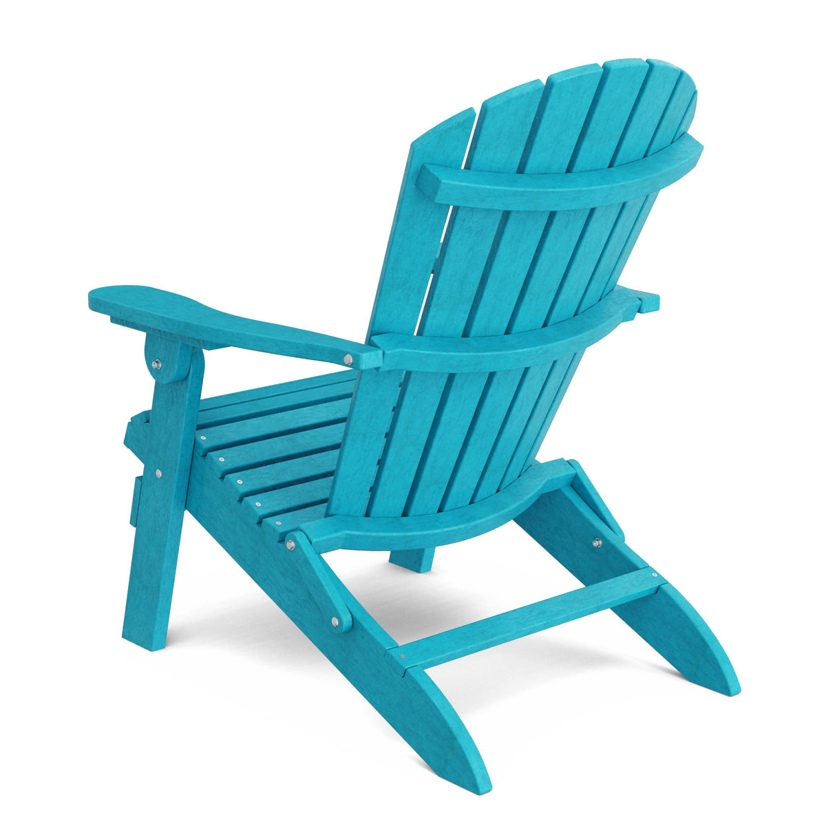 Aruba Blue Folding Adirondack Chair L2476