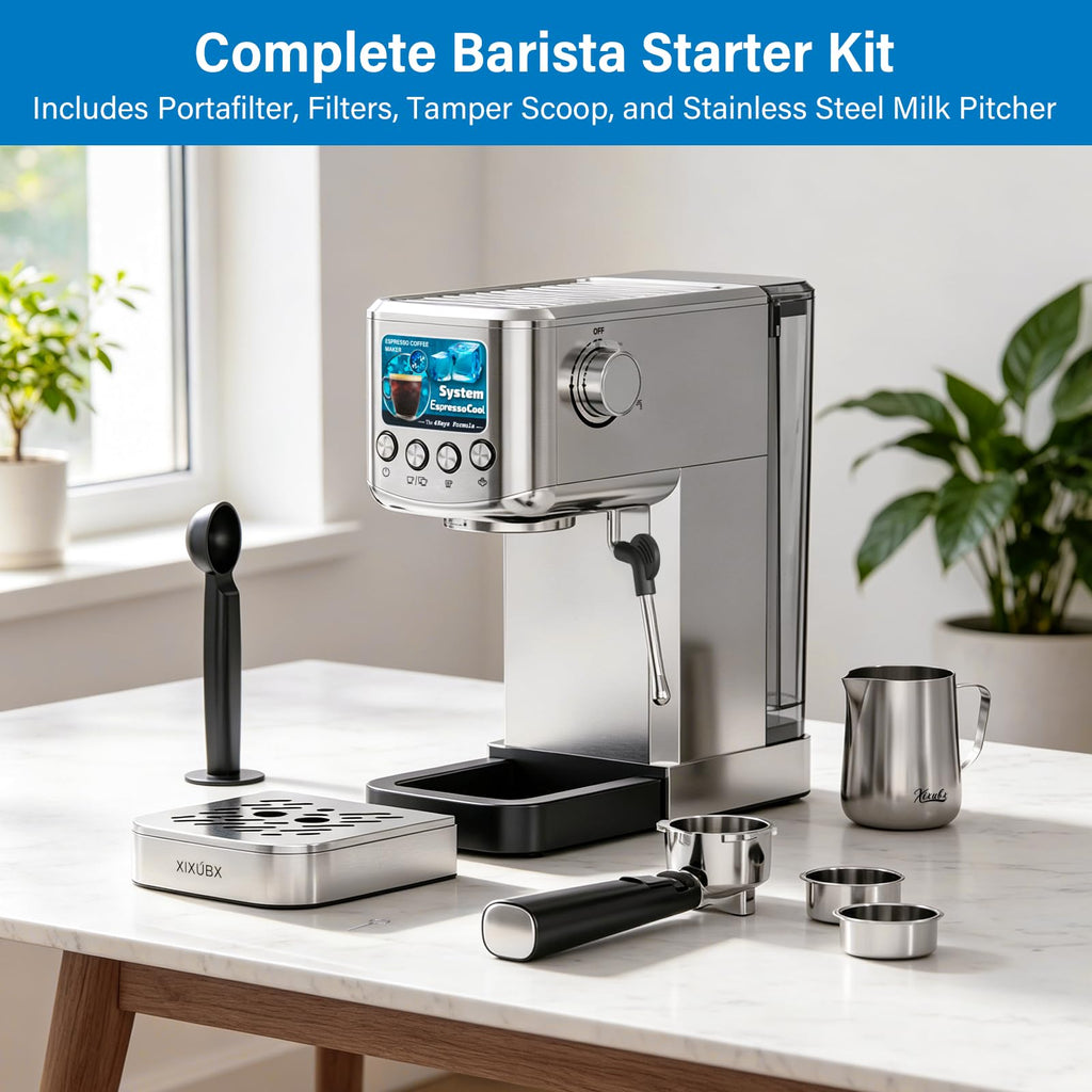 Cold Brew Espresso Machine with Milk Frother B63449