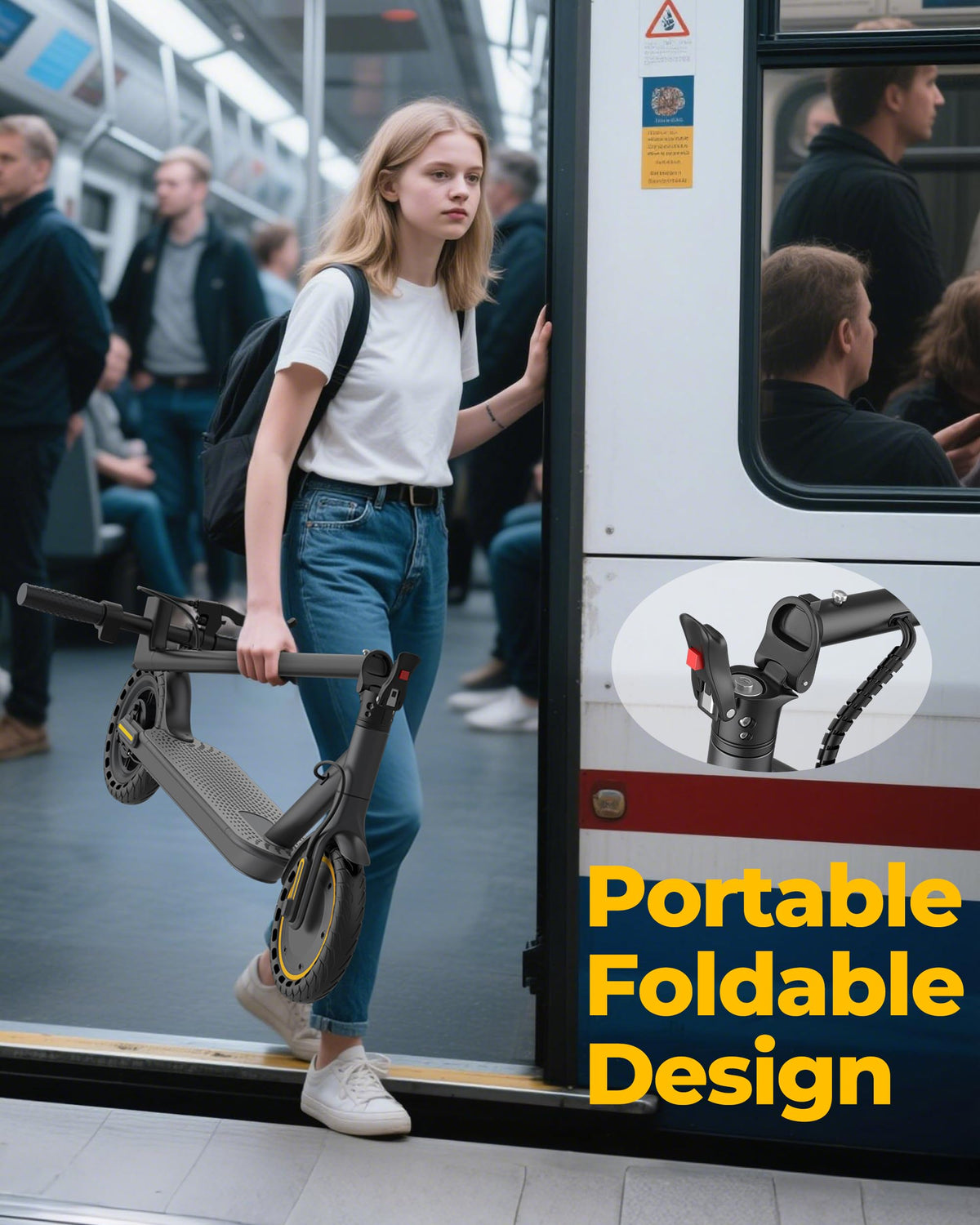 500W Electric Scooter Q25357