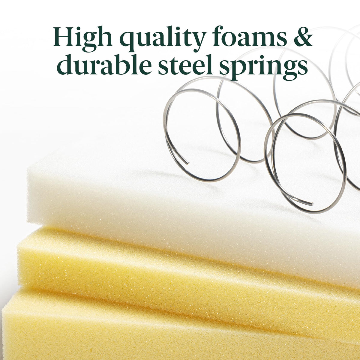 8 Inch Full Foam and Spring Hybrid Mattress R4418