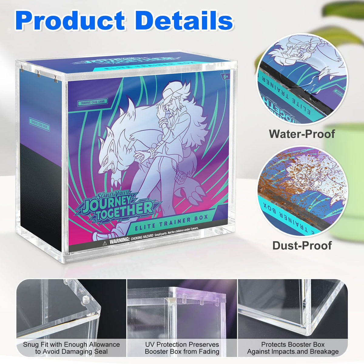 8mm Acrylic Display Case with Magnets R190434