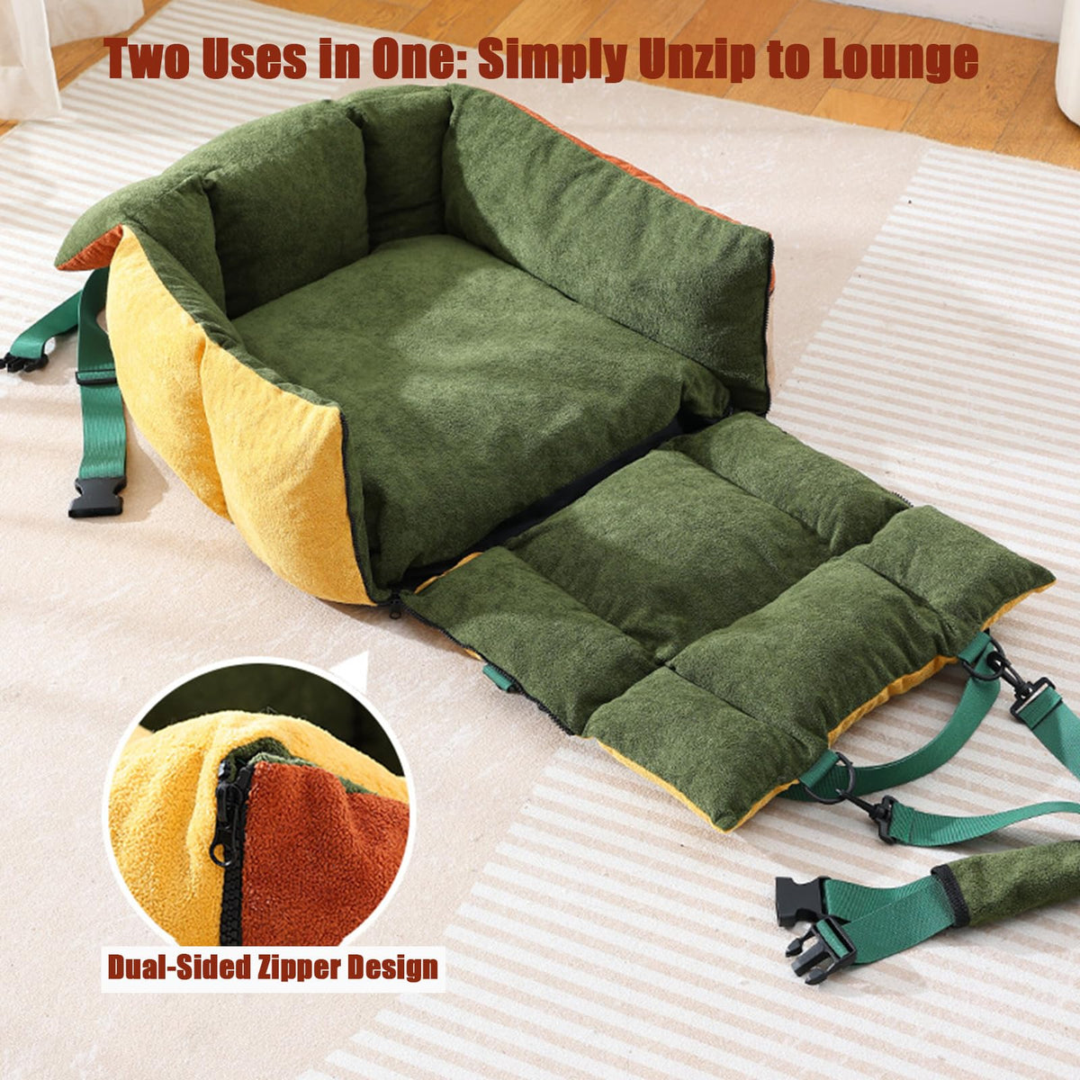2-in-1 Dog Car Seat Q47697