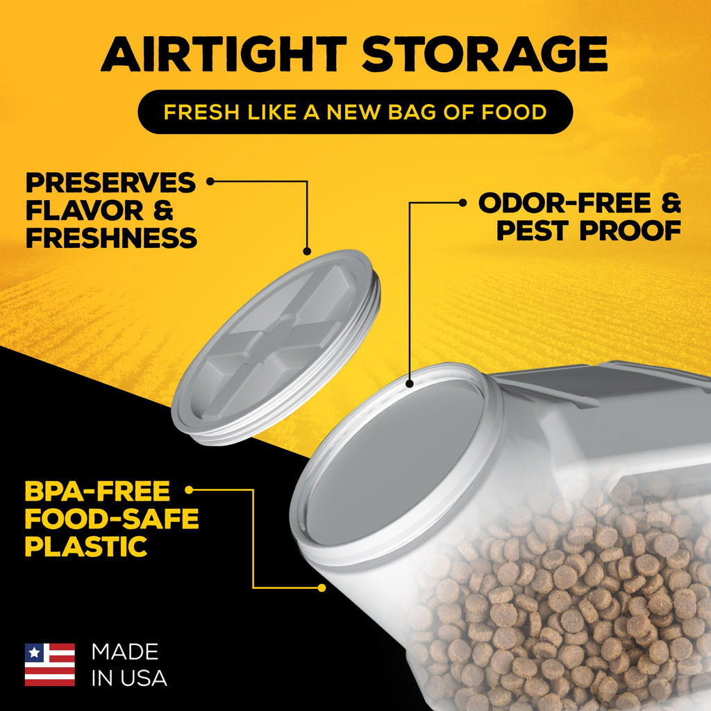 Airtight Pet Food Storage Container with Scoop A3654