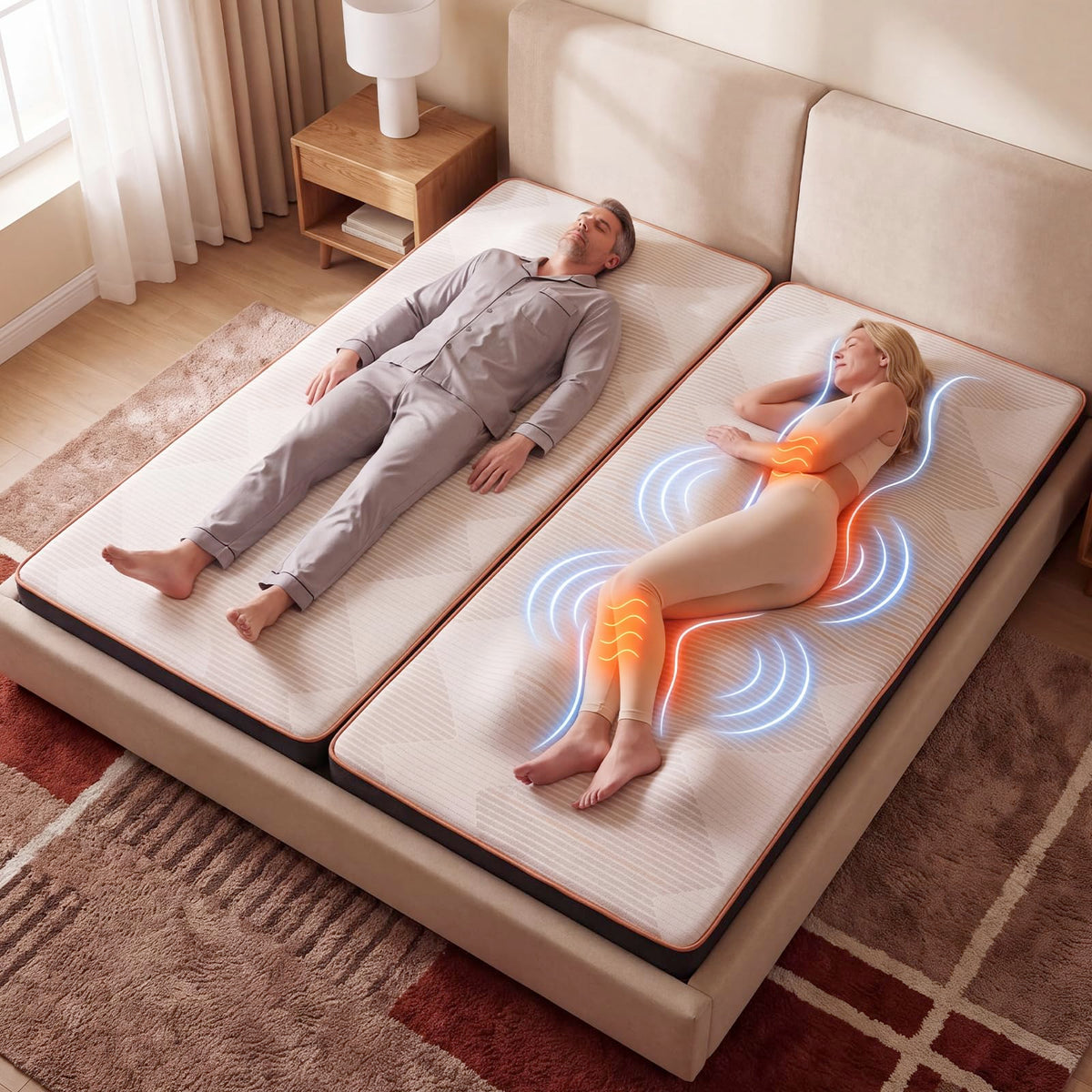 Twin XL Heating Massage Mat J958646